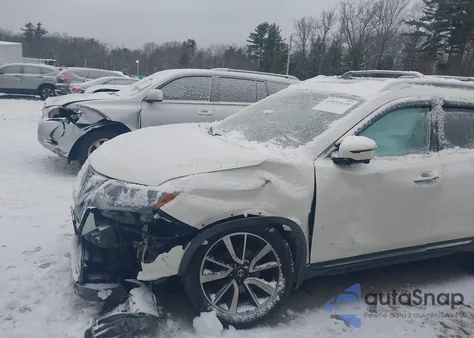 2017 Nissan Rogue Sl from USA, damaged, VIN JN8AT2MV4HW026434